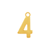 Basic Number Pendants (15 mm)