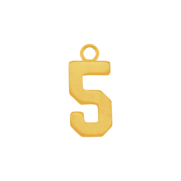 Basic Number Pendants (15 mm)