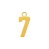 Basic Number Pendants (15 mm)