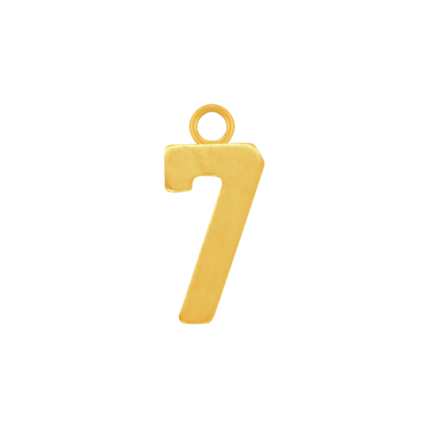 Basic Number Pendants (15 mm)