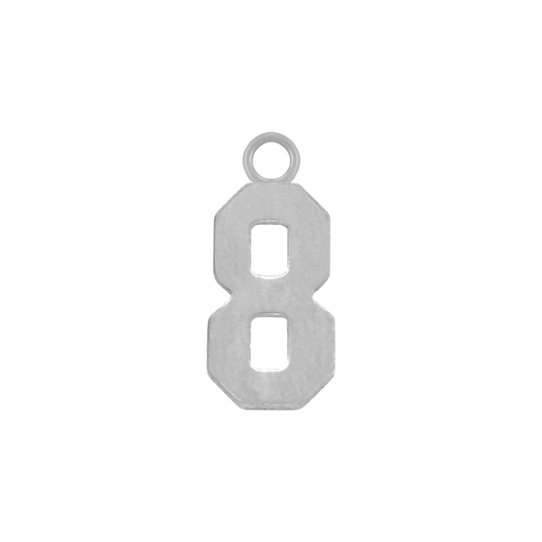 Basic Number Pendants (15 mm)