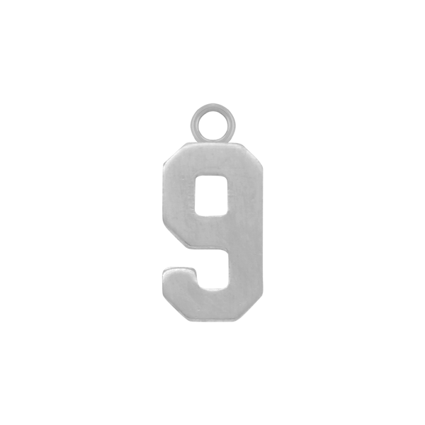Basic Number Pendants (15 mm)