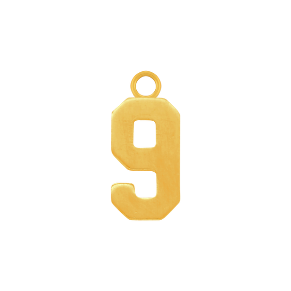 Basic Number Pendants (15 mm)
