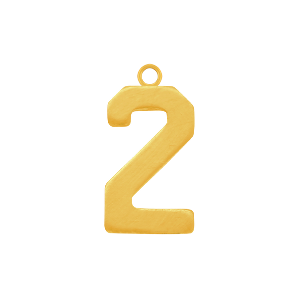 Basic Number Pendants (20 mm)