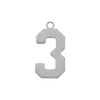 Basic Number Pendants (20 mm)