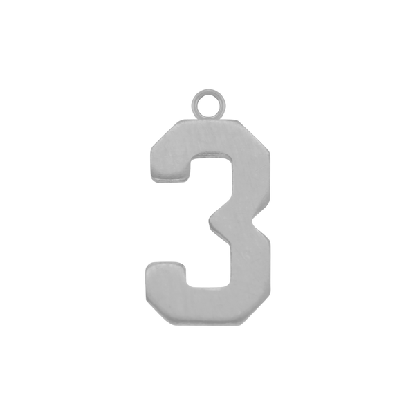 Basic Number Pendants (20 mm)