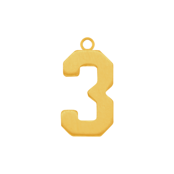 Basic Number Pendants (20 mm)