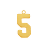 Basic Number Pendants (20 mm)