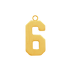 Basic Number Pendants (20 mm)