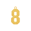Basic Number Pendants (20 mm)