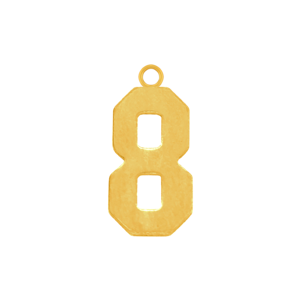 Basic Number Pendants (20 mm)