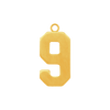 Basic Number Pendants (20 mm)