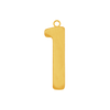 Basic Number Pendants (25 mm)