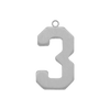 Basic Number Pendants (25 mm)