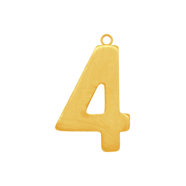 Basic Number Pendants (25 mm)