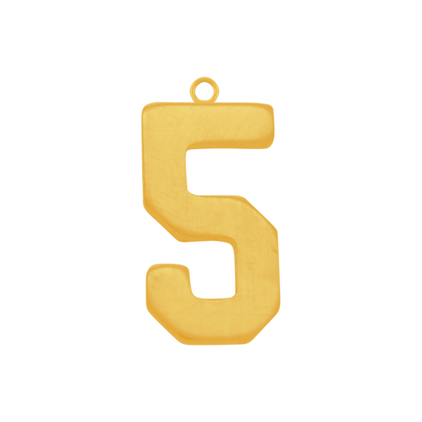 Basic Number Pendants (25 mm)