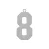 Basic Number Pendants (25 mm)