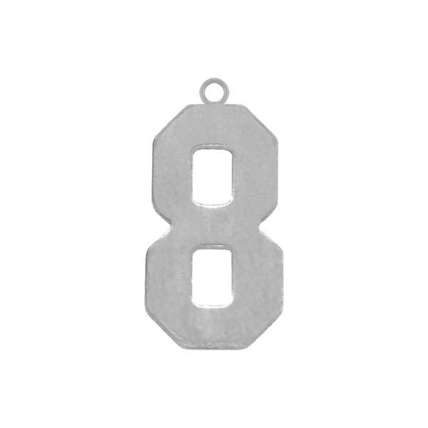 Basic Number Pendants (25 mm)