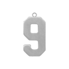Basic Number Pendants (25 mm)
