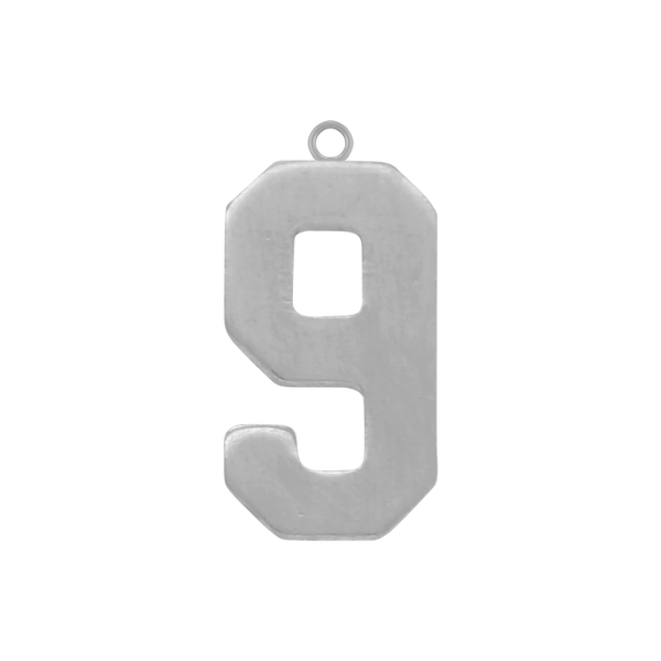 Basic Number Pendants (25 mm)