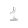 Classic Number Pendants (12.5 mm)