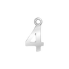 Classic Number Pendants (12.5 mm)