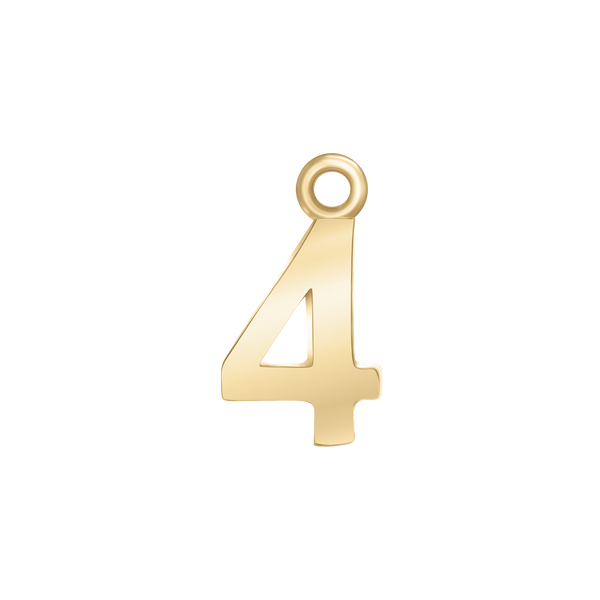 Classic Number Pendants (12.5 mm)
