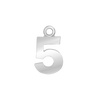 Classic Number Pendants (12.5 mm)