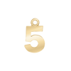 Classic Number Pendants (12.5 mm)