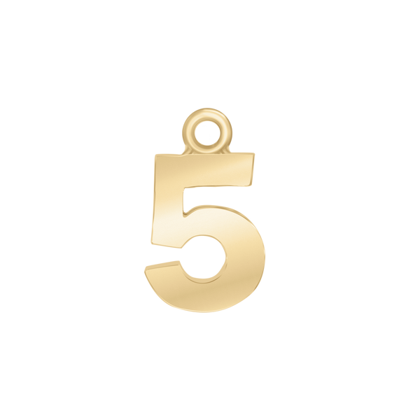 Classic Number Pendants (12.5 mm)