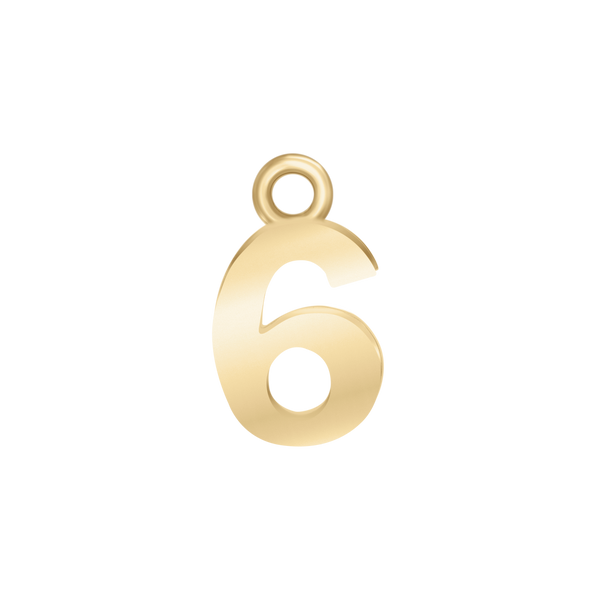 Classic Number Pendants (12.5 mm)