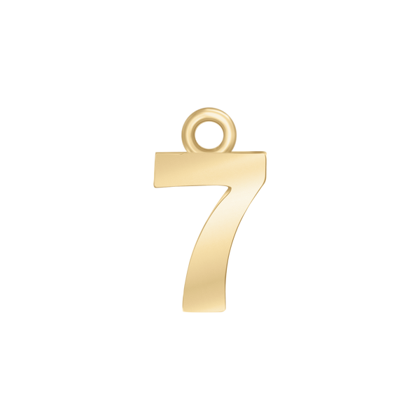 Classic Number Pendants (12.5 mm)