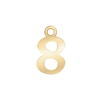 Classic Number Pendants (12.5 mm)