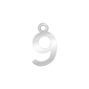 Classic Number Pendants (12.5 mm)