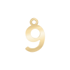 Classic Number Pendants (12.5 mm)