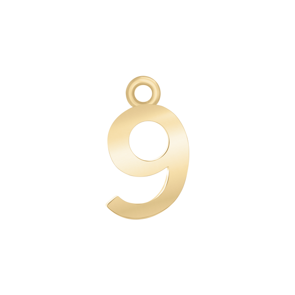Classic Number Pendants (12.5 mm)
