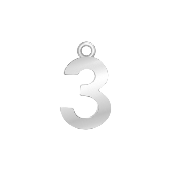 Classic Number Pendants (15 mm)