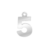 Classic Number Pendants (15 mm)
