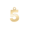 Classic Number Pendants (15 mm)