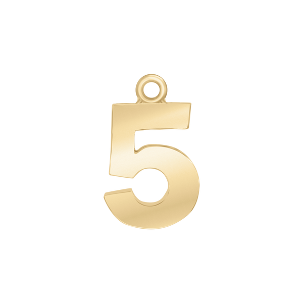 Classic Number Pendants (15 mm)