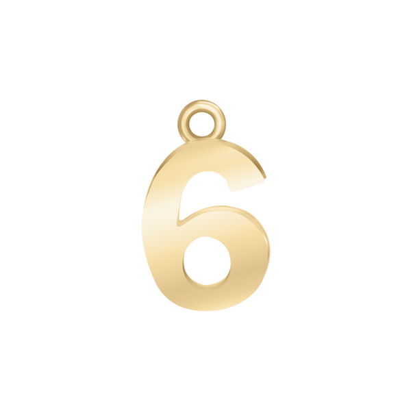 Classic Number Pendants (15 mm)