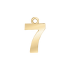 Classic Number Pendants (15 mm)