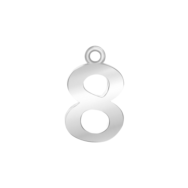 Classic Number Pendants (15 mm)