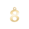 Classic Number Pendants (15 mm)