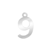 Classic Number Pendants (15 mm)