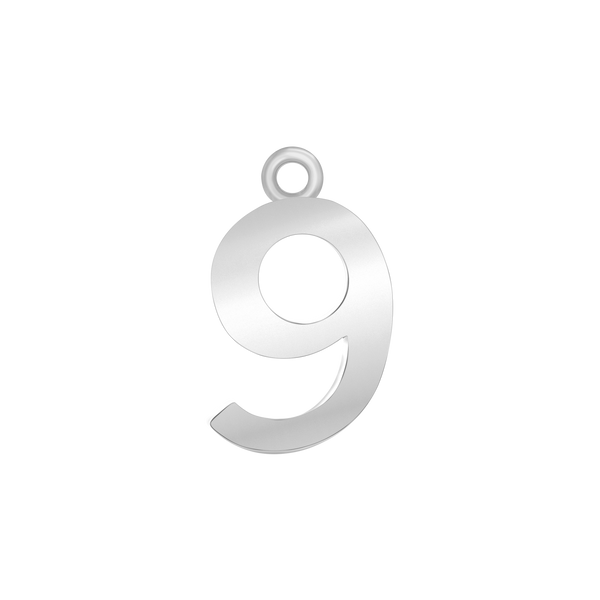 Classic Number Pendants (15 mm)