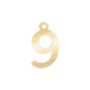 Classic Number Pendants (15 mm)