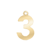 Classic Number Pendants (20 mm)