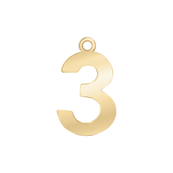 Classic Number Pendants (20 mm)