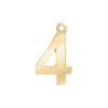 Classic Number Pendants (20 mm)